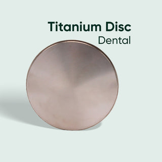 Disco de titanio dental