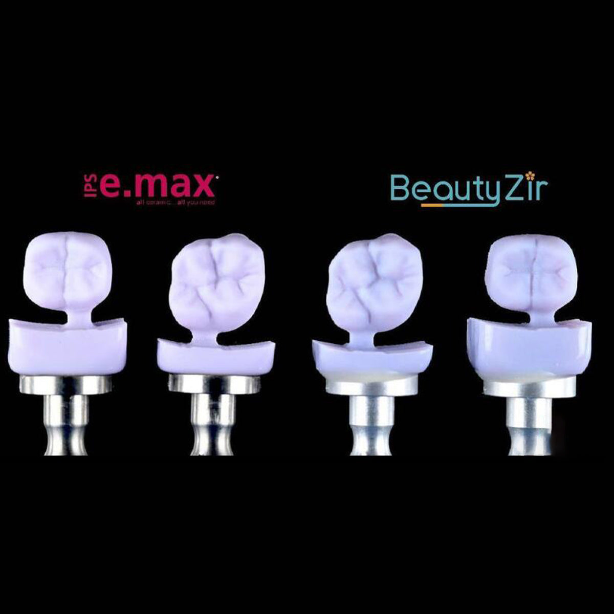 10x Dental Lithium Disilicate E-max CAD/CAM Blocks – HT/LT, 18x13x15mm, For Sirona Cerec