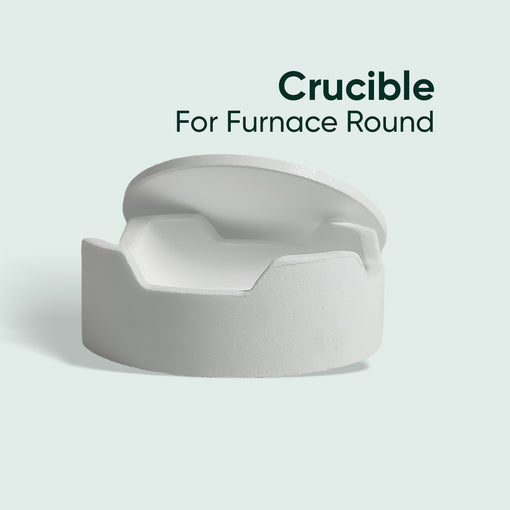 Crucible For Furnace Round