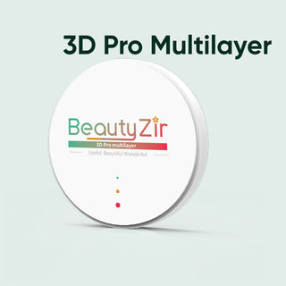 Disco de Zircônia Dental 3D Pro Multilayer 98 mm