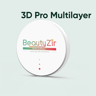3D Pro Multilayer Zirconia Block Open System 98mm