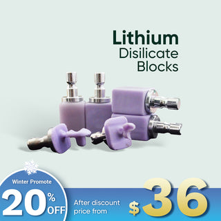 Lithium Disilicate Blocks(Glass Ceramic)—C14/B32/B40-HT/LT 5 Pieces