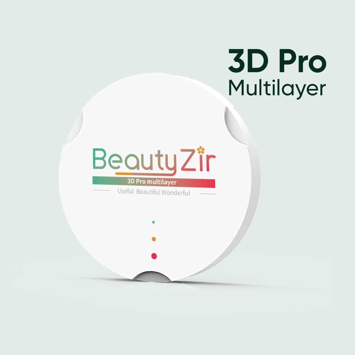 3D Pro Multilayer Zirconia Block Zirkonzahn System 95mm