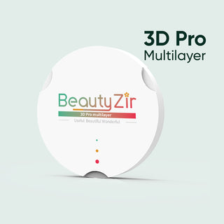 Disco Dental de Zirconio 3D Pro Multicapa 95mm