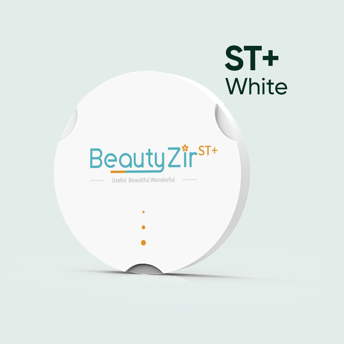 ST+ White Zirconia Block ZirkonZahn System  95mm