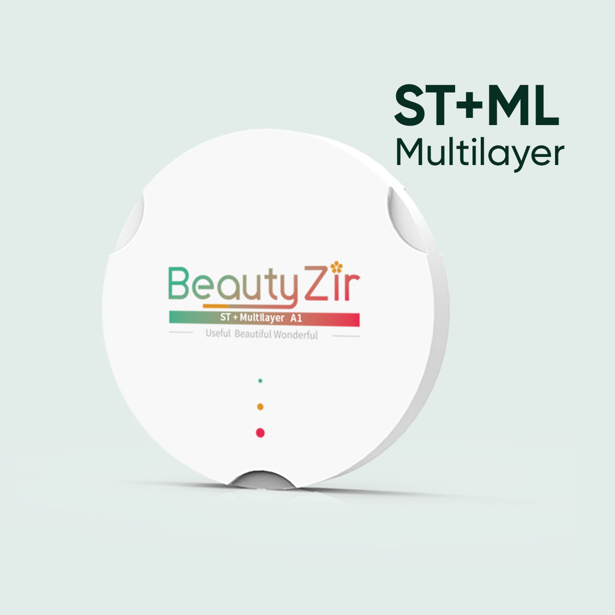 ST+ML Multilayer Zirconia Block Zirkonzahn System 95mm