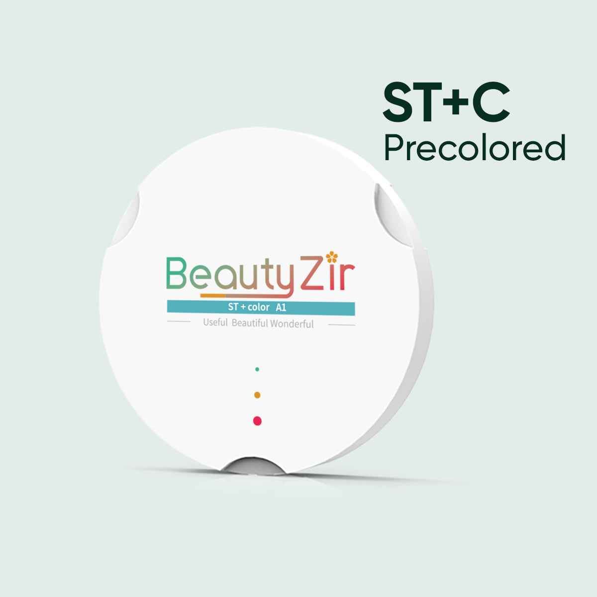 ST+C Precolored Zirconia Block Zirkonzahn System 95mm