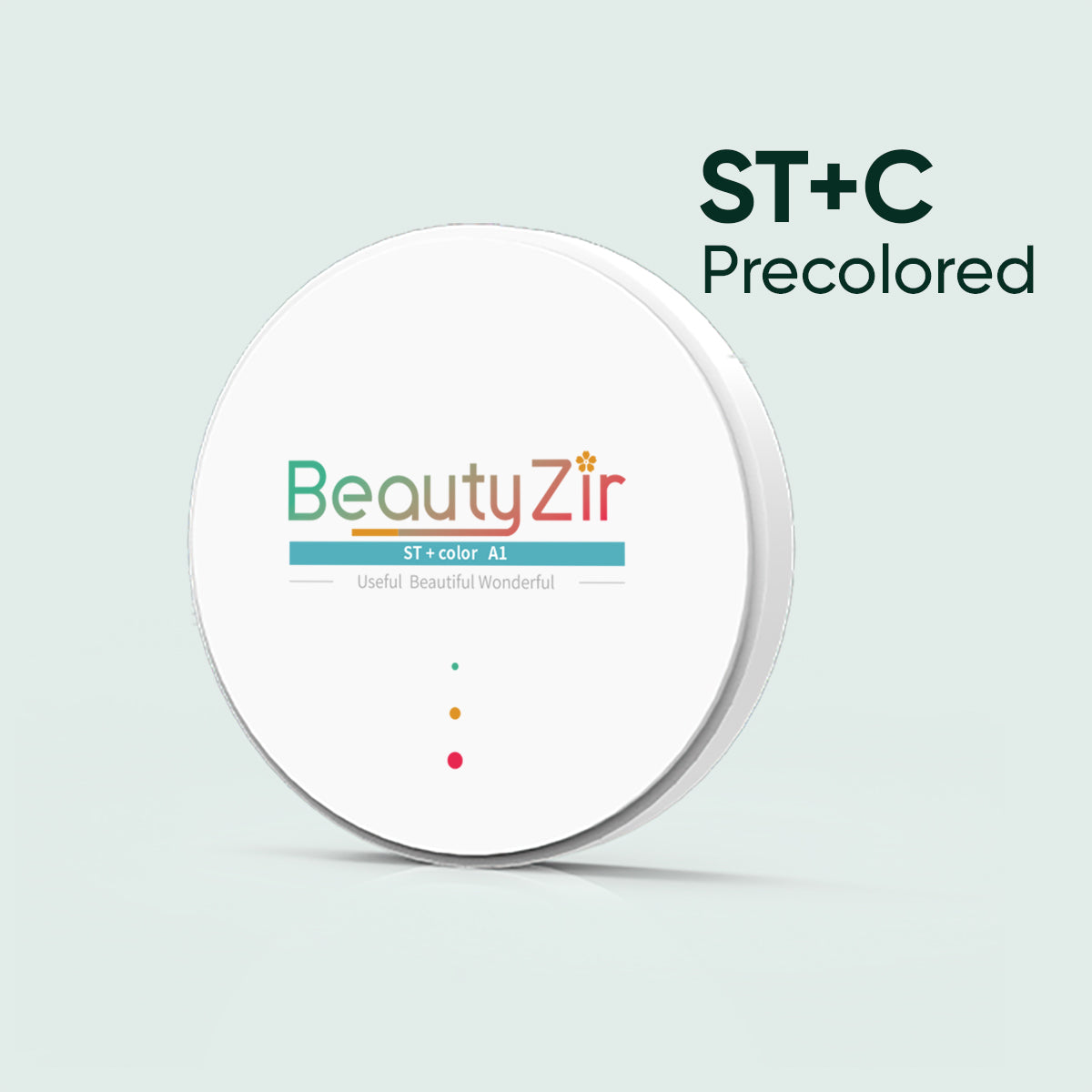 ST+C Precolored Zirconia Block Open System 98mm