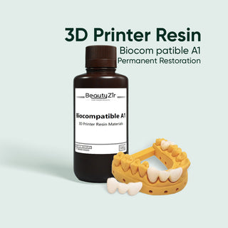 Resina biocompatível para restauração permanente em impressora 3D - 1 frasco (500g) 