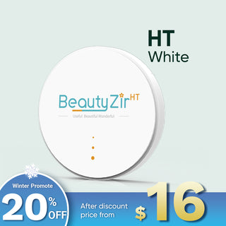 HT White Zirconia Block Open System  98mm