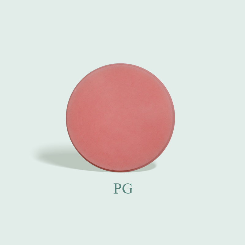 Bloque rosa PMMA 98 mm 95 mm (12 mm-30 mm)