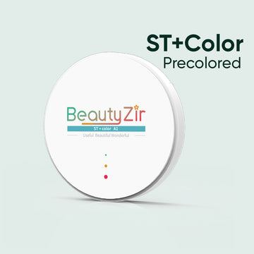 ST+Color Precolored Zirconia Block Open System 98mm