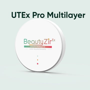 UTEx Pro Multilayer Zirconia Block Open System 98mm