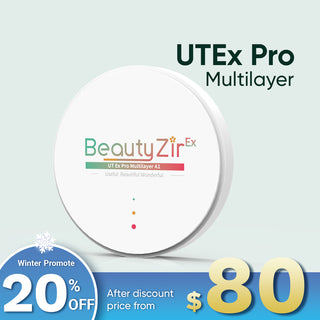 UTEx Pro Multilayer Zirconia Block Open System 98mm